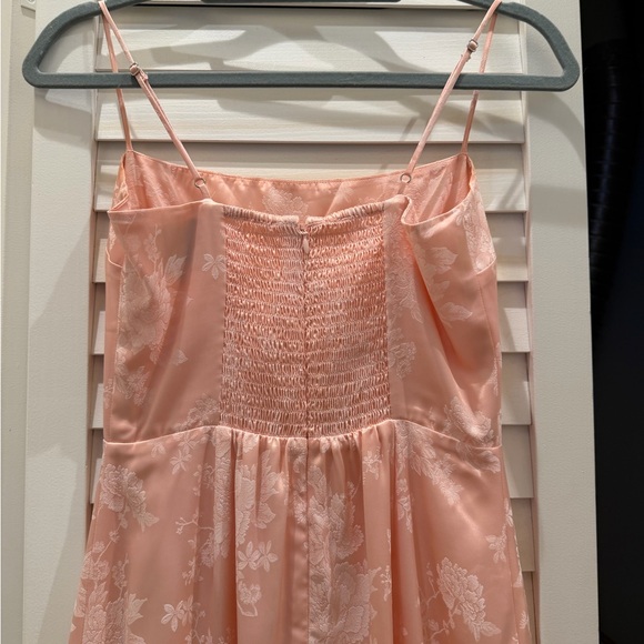 Reformation Frankie Dress in Powder Pink - Picture 8 of 11